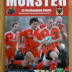 2010 Munster v Northampton Saints - Heineken Cup Programme