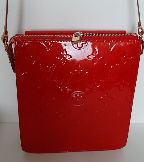 Vintage Louis Vuitton Monogram Vernis M91137 2Way Shoulder Bag