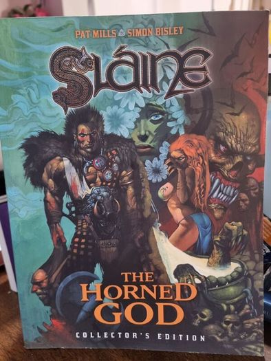 Slaine the horned god collector's edition graphic novel 2000AD