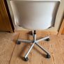 IKEA White Snille Swivel Chair Image 2