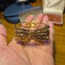 Vintage Golden Bow Bracelet Image 2