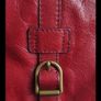 Marks & Spencer Vibrant Red Leather Crossbody bag Image 4