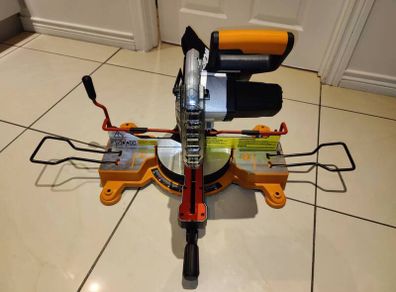 Worx WX845 cordless sliding mitre saw
