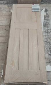 1930s Oak 4 Panel Door