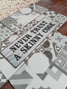 Metal sign