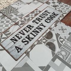 Metal sign