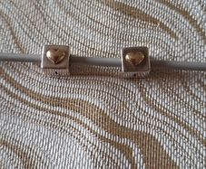 Pandora Two Tone Love Charm