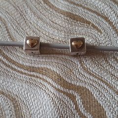Pandora Two Tone Love Charm