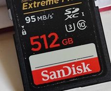 Sandisk Extreme Pro 512GB SD Card