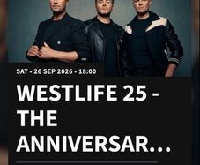Westlife Standing Saturday x2