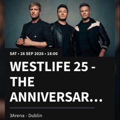 Westlife Standing Saturday x2
