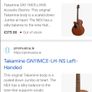 takamine g series left handed Image 2