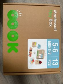 Sensory play toy set similar to lovevery 5-6months