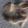 Golden Shoes  Size 8 Image 3