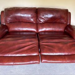 Leather sofa