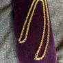 silver chain gold plated  22 gr Image 2