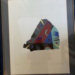 Modern Matching Set of 7 Abstract Pictures