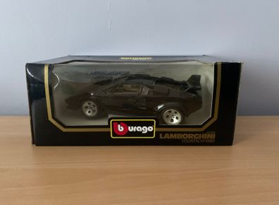 1988 Lamborghini Countach 1/18 Burago Model Car