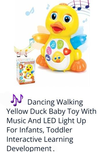 Dancing,  Walking Electronic duck (1078)