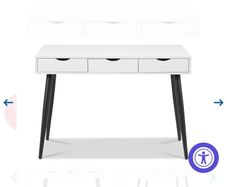 White desk
