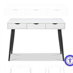 White desk