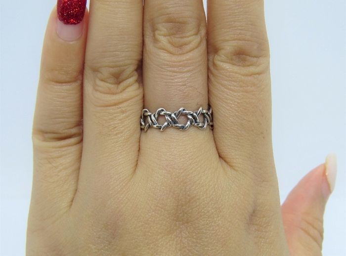 Vintage Silver Ring Star of David
