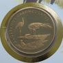 Crane Malawi 1986 WWF coin stamp cover Bugeranus Carunculatus Image 4
