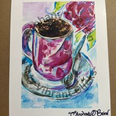 A Pink Cup - Print Of Original Artwork