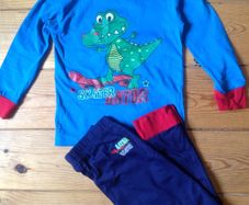 Age 3-4 'Skater Gator' Pyjamas
