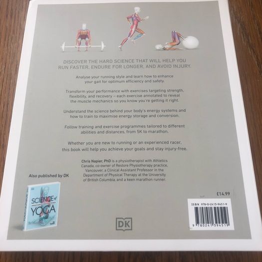 Science of Running by Chris Napier -brand new