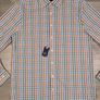 New Johnnie-O Performance rayon Blend Check Shift Mens Medium RRP 138 Image 2