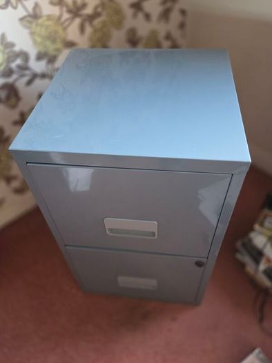 2 draw filing cabinet