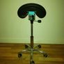 Ergonomic stool for standing/sitting desk Image 2