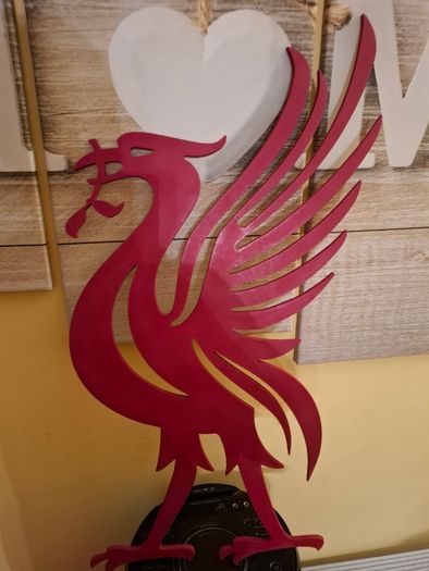 Wood Liverbirds (2) LFC  36" X 22"