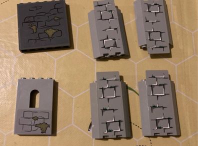 lego castle panels