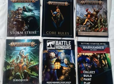 Warhammer 40k Age of Sigmar Various things.