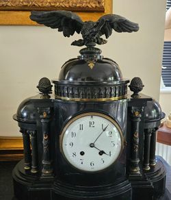 Antique French Mantel Clock
