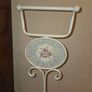 Vintage metal free standing toliet paper holder Image 6