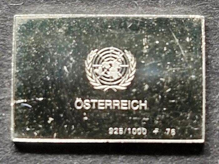 Franklin Mint Flags Of United Nations  Sterling 925 Silver (Price is For 1 Flag)