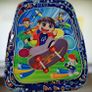 Childrens Bag Boy On A Skateboard Blue Image 8