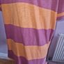 American Eagle Striped red and orange Polo shirt Image 4
