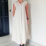 MEIMEIJ 100% Linen Beige Shirt dress, size 10 Image 7