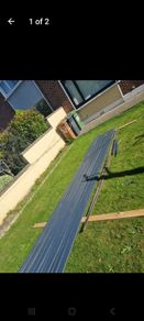 Micro shade treated wood