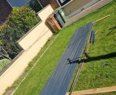 Micro shade treated wood