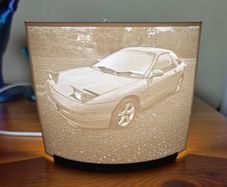 Turn Any Photo into a 3D LED Light Up Curved Lithophane