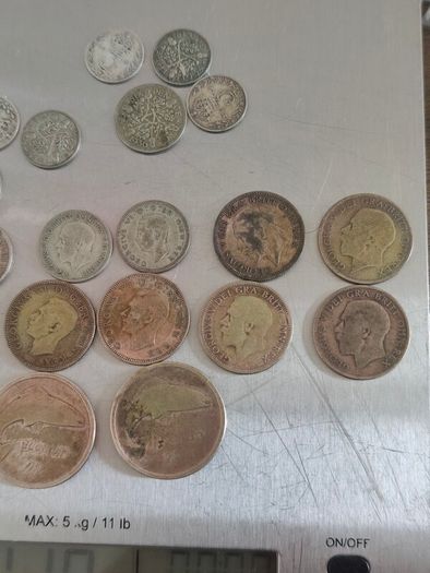 Irish and UK silver coin lot
