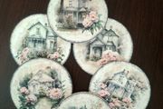 Set of 6 Wooden Coasters in a Box
