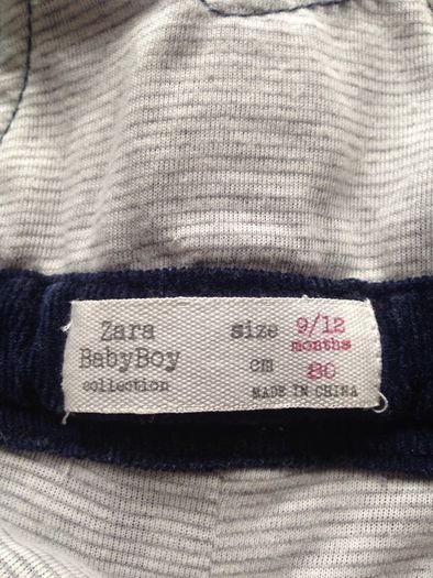 Zara baby trousers
