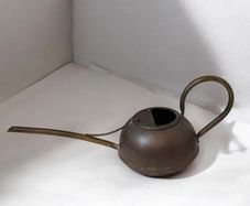 Vintage Brass Teapot and English Elpec Watering Can