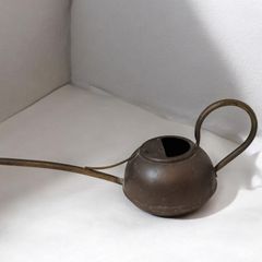 Vintage Brass Teapot and English Elpec Watering Can